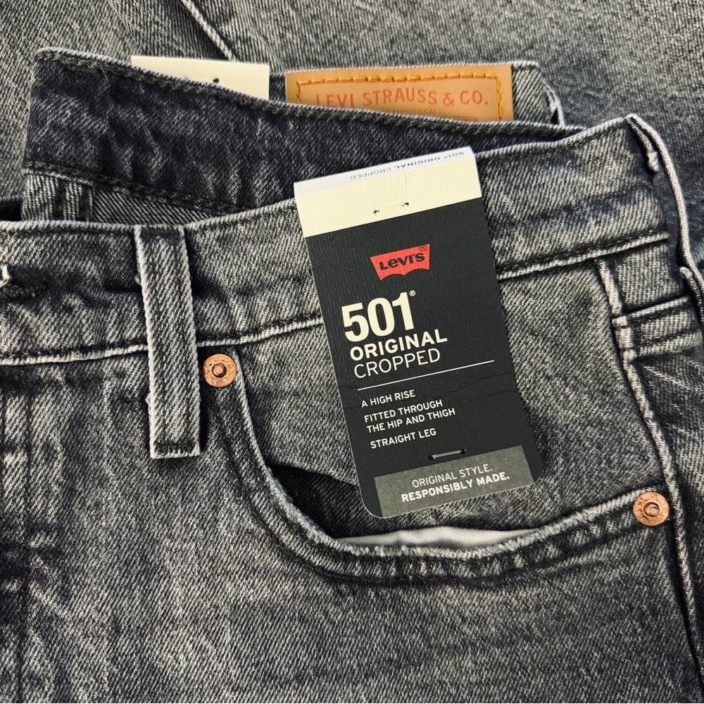 Levi's 501 Original Cropped Jeans
